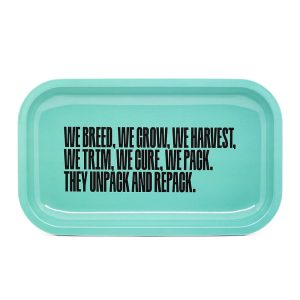 "WE GROW" Rolling Tray
